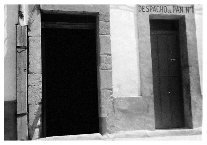 Foto antigua panaderia sebastian